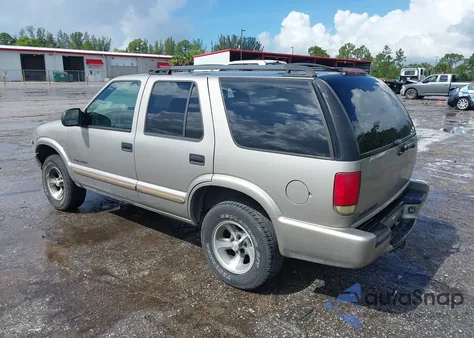 2004 Chevrolet Blazer Ls из США, поврежденный, VIN 1GNCS13X44K143850